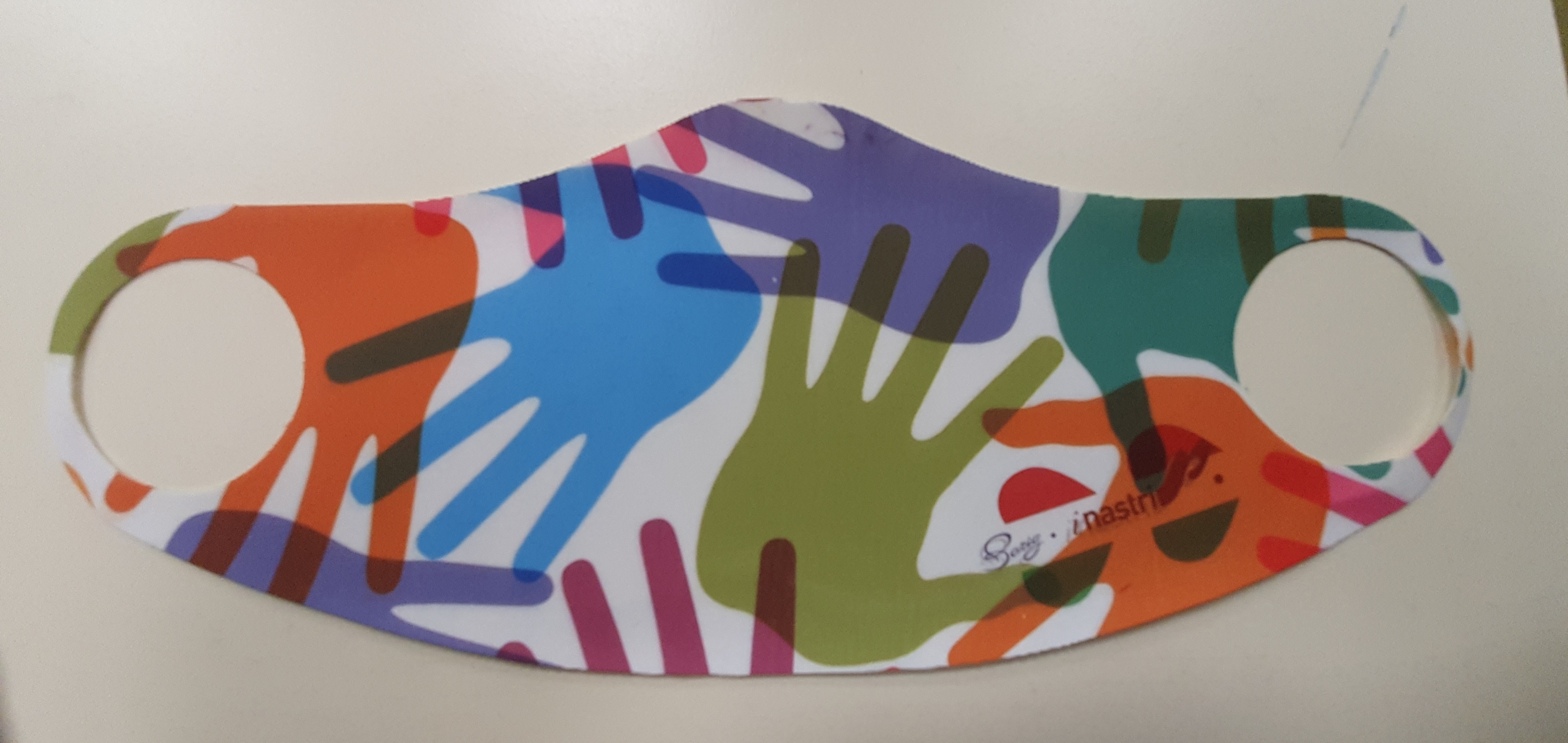 Mascherina Full Print Elastica Bambino (2-8 Anni)